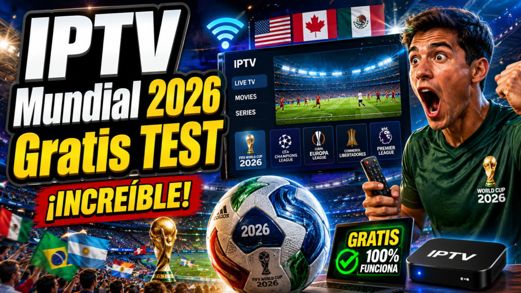 Guía Completa de IPTV Mundial 2026 Gratis TEST: Todo lo que Debes Saber